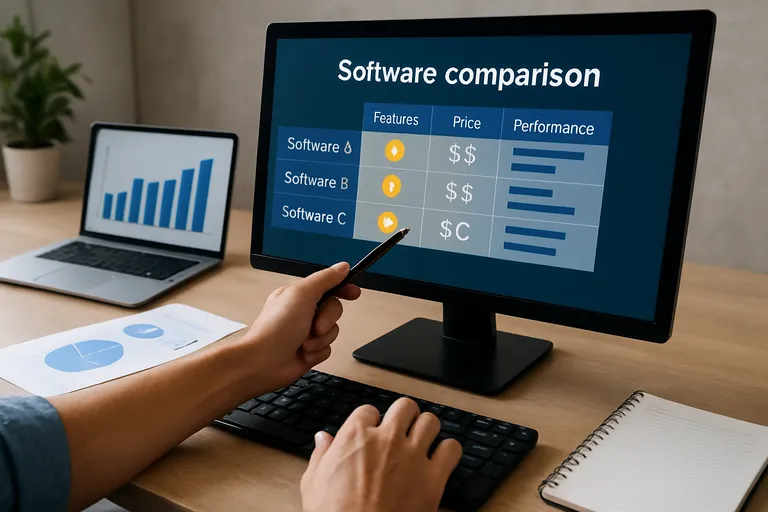 Hoe software vergelijkingen werken