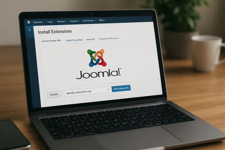 Installeren van Joomla extensies