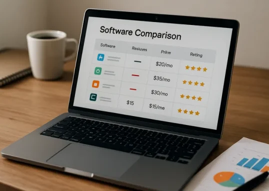 Software vergelijkingen: wat je moet weten voor een weloverwogen keuze