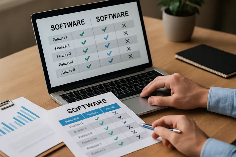 Wat zijn software vergelijkingen?
